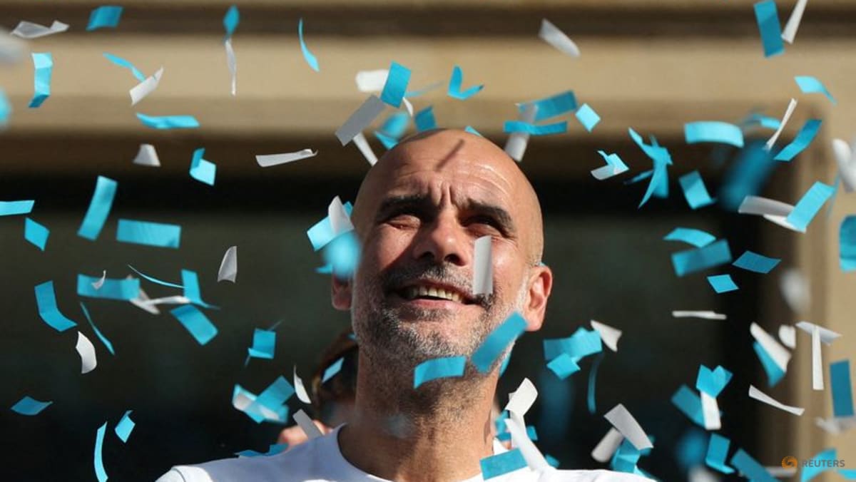 Guardiola farewell turns City parade into celebration tinged with heartache