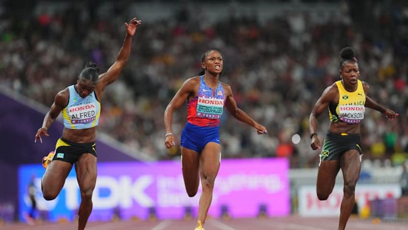 American Jefferson-Wooden wins women's 100 metres world title