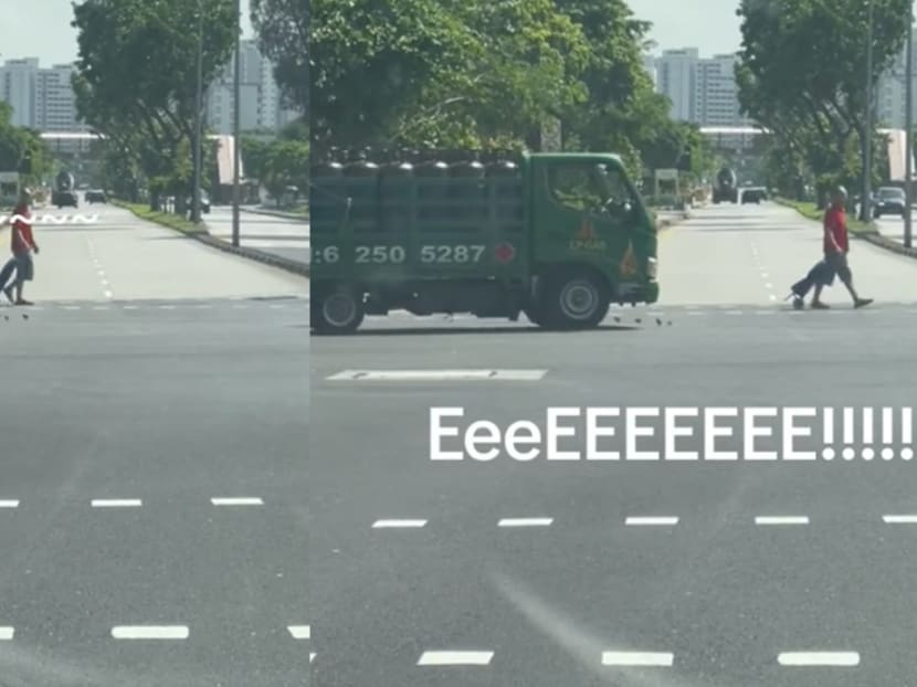 This video of a family of chickens crossing Dunman Road is the most exciting thing you’ll see all week