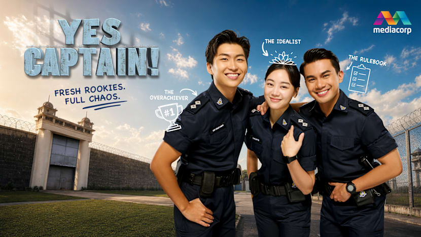  Drama bersiri terbaharu Mediacorp Yes Captain! bawa penonton selami realiti kehidupan pegawai penjara, banduan 