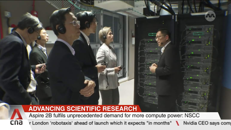 Singapore's new Aspire 2B supercomputer has four times the computing power of its predecessors