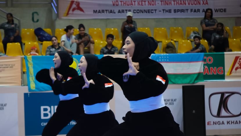 Sheik Farhan, pasukan artistik wanita SG raih 2 emas Kejohanan Pencak Silat Asia 2025 Sheik Farhan, pasukan artistik wanita SG raih 2 emas Kejohanan Pencak Silat Asia 2025