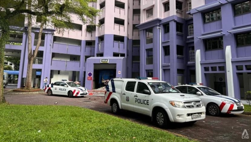 Wanita didakwa bunuh bapa di Sengkang Wanita didakwa bunuh bapa di Sengkang