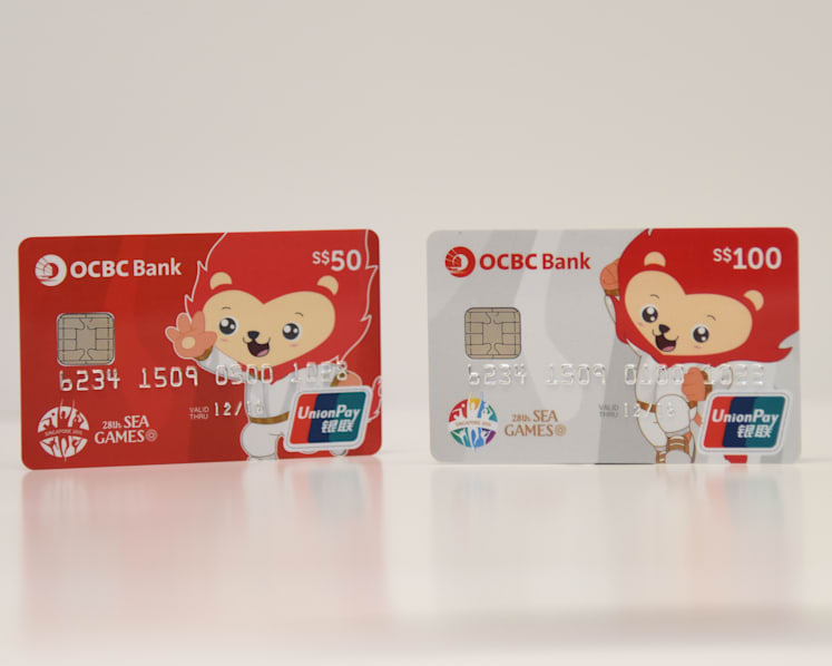 OCBC Bank launches limited edition UnionPay prepaid cards for SEA Games