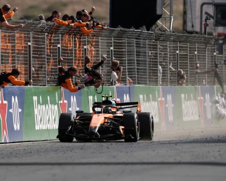 Norris wins Dutch GP as Antonelli stretches his F1 lead