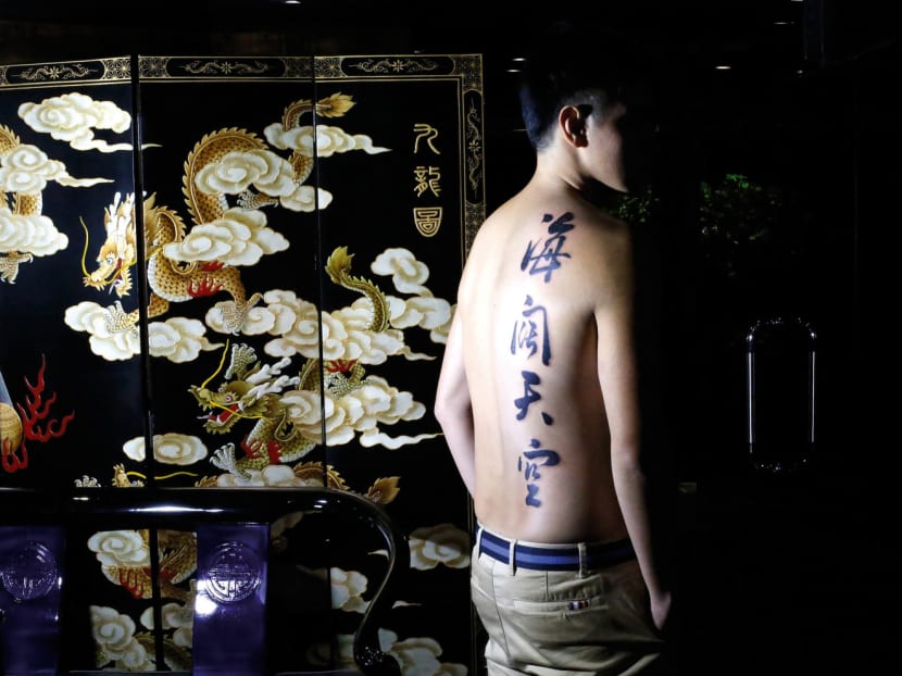 Renowned tattoo artist Joey Pang has a three-year waiting period