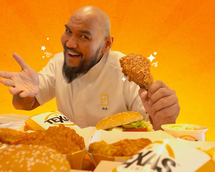 Texas Chicken Singapore partners with celebrity Chef Bob for ayam percik-inspired fried chicken