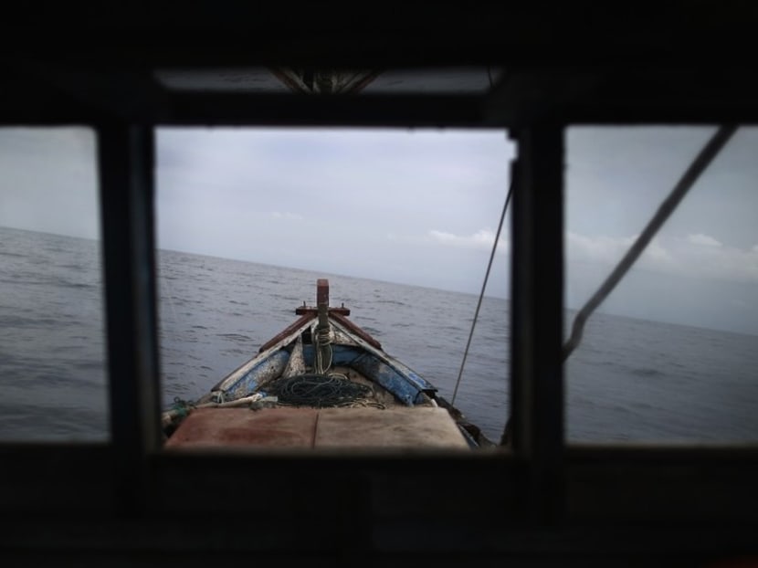The boat of local fisherman Rusli Suhardi heads towards fishing grounds off the east coast of Natuna Besar, on July 9, 2014. Photo: Reuters The boat of local fisherman Rusli Suhardi heads towards fishing grounds off the east coast of Natuna Besar, on July 9, 2014. Photo: Reuters
