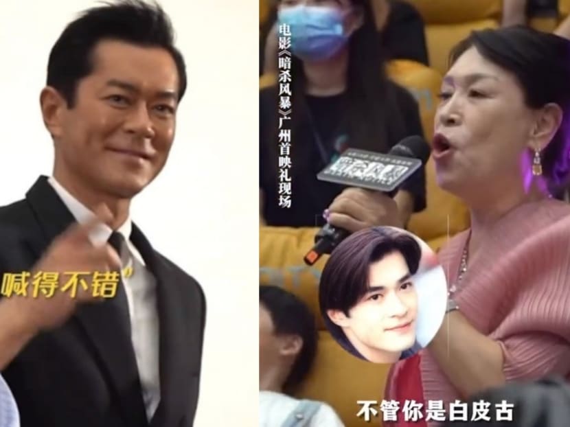 'I’ve been waiting for the day I marry you': Auntie confesses her love for Louis Koo, 52, in public