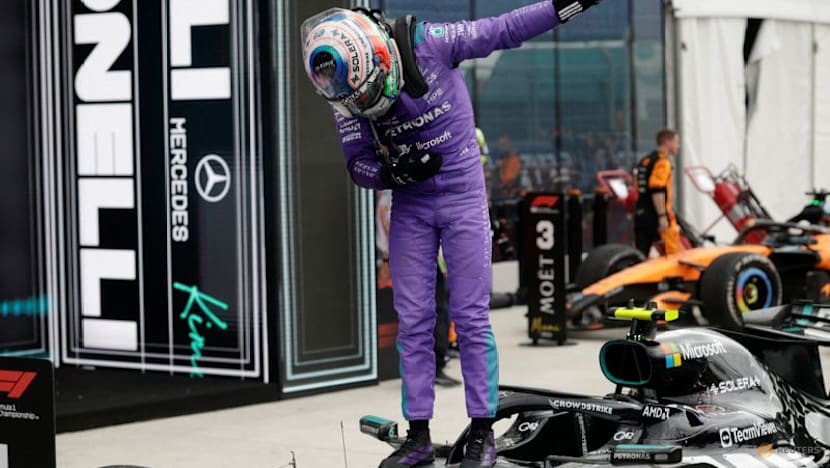 Antonelli takes third win a row for Mercedes to stretch F1 lead in Miami