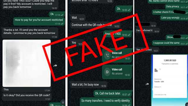 骗徒盗用WhatsApp账号假冒亲友借钱 9月以来已发生至少128起案件