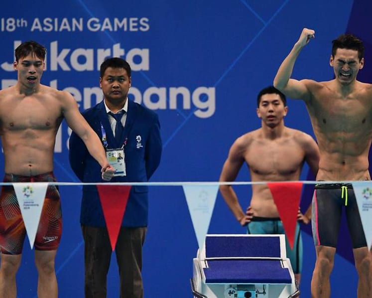Asian Games: China swimmers win medley relay gold with new Games record