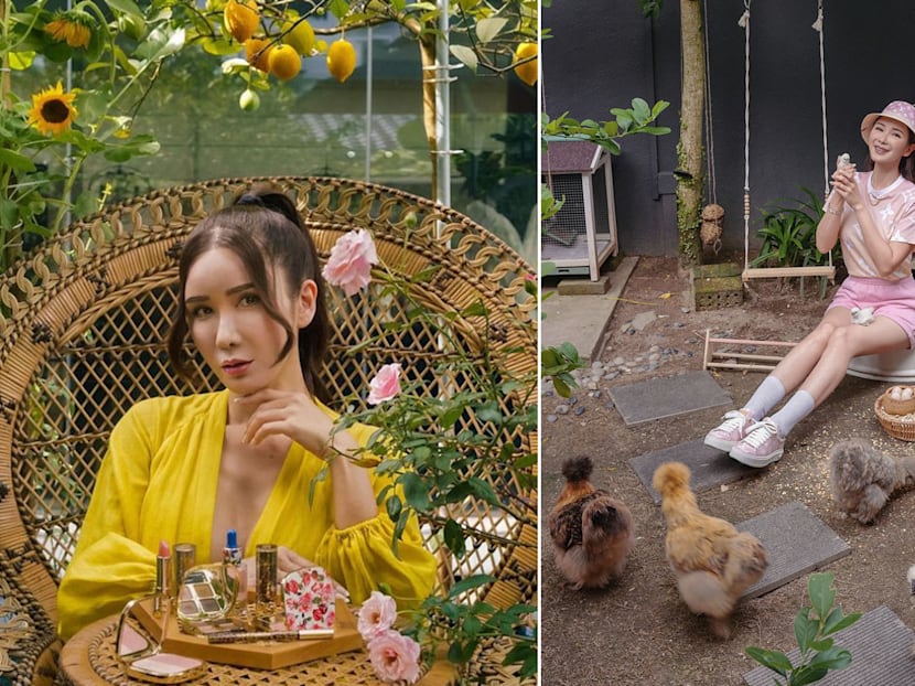Jamie Chua Is Now Into Gardening & Farming &mdash; She Grows Veggies & Rears Chickens At Home & Wants To Add A Pig To Her Farm-ily