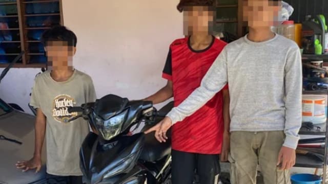马国13岁少年当老大 组党各地偷窃摩托车
