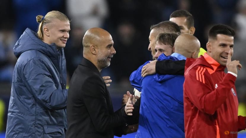 Guardiola praises 'fantastic' squad after commanding Champions League win Guardiola praises 'fantastic' squad after commanding Champions League win