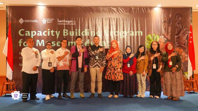 Penggiat warisan & muzium SG kongsi kepakaran dalam bengkel di Jakarta