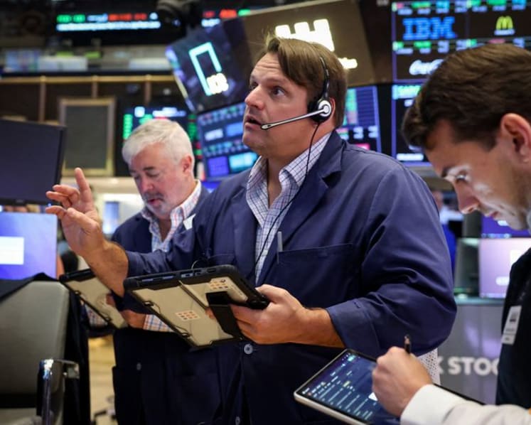 Stock indexes gain as Nvidia boost offsets caution on Middle East, Fed events