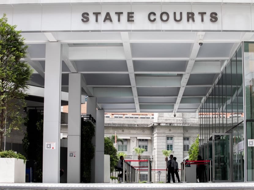 A view of the States Courts building. A view of the States Courts building.