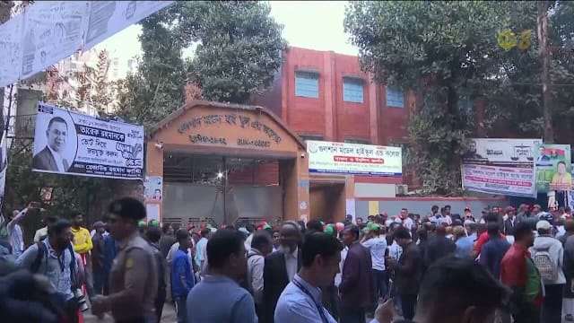 孟加拉迎哈西娜倒台后首次选举 成绩料周五公布