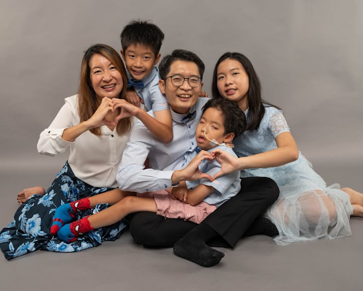 Parents worn but not broken as child with rare disease ALD needs round-the-clock care
