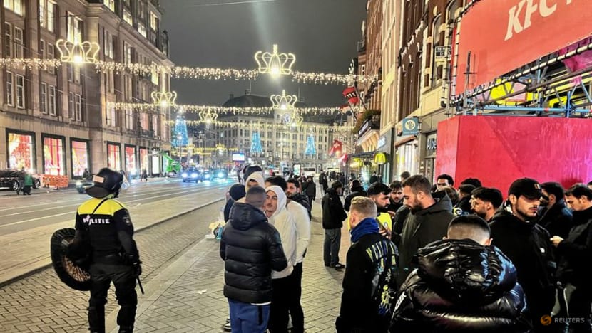 Amsterdam bans demos after 'antisemitic squads' attack Israeli football fans