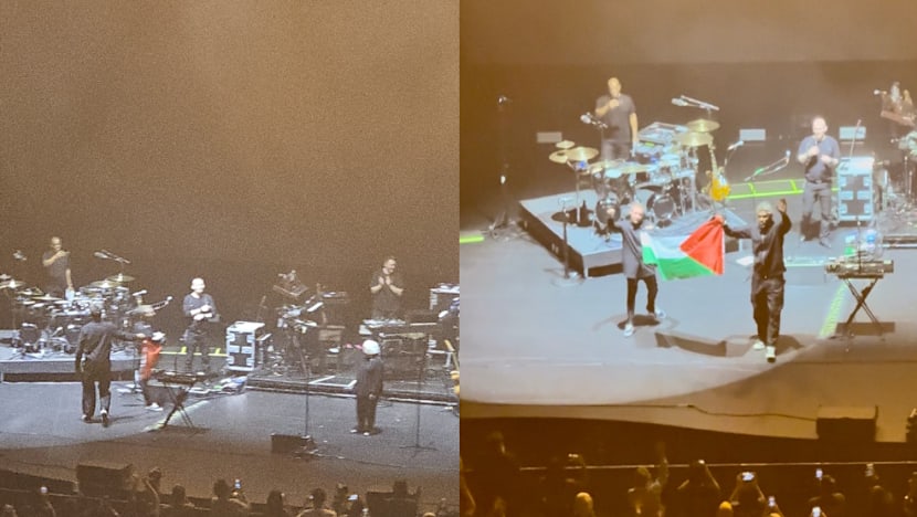 Police investigations ongoing after UK band Massive Attack shows support for Palestinians at Singapore concert