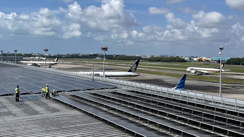 Largest single-site rooftop solar panel system to be built at Changi Airport