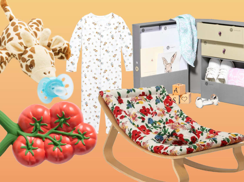 Do baby things have to be obnoxiously garish or boringly beige? Here are 12 baby gift ideas