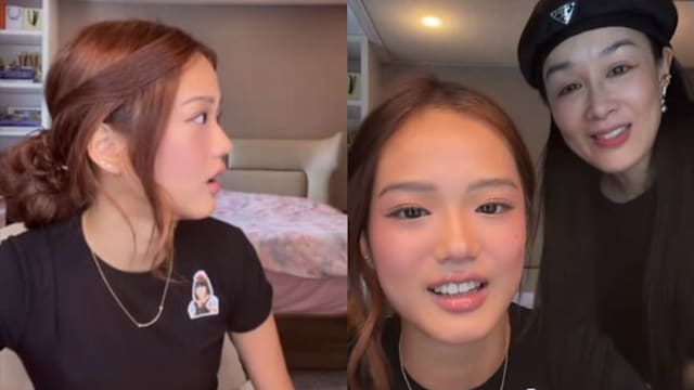 妈一开门她吓疯！钟丽缇17岁女儿直播疑藏电子烟，慌张反应全被拍