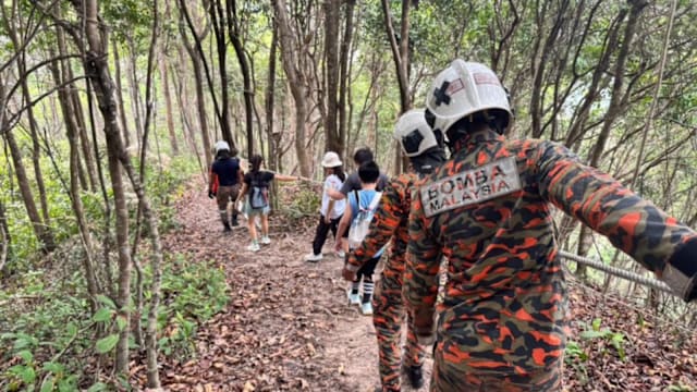 马国15岁少女登山身体不适 受困丰盛港士兰泰山