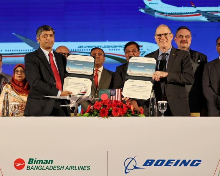 Bangladesh seals Boeing jet deal, shifts from Airbus
