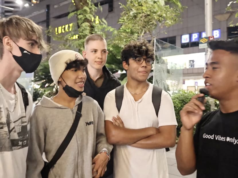 Four young men interviewed by a TikTok content creator have received flak from social media users for their views on dating preferences.