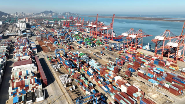中国4月出口年比增加8.1% 对美出口按月下跌17.6%