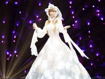 J-pop star Ayumi Hamasaki performing in Singapore as part of her Asia tour 2025