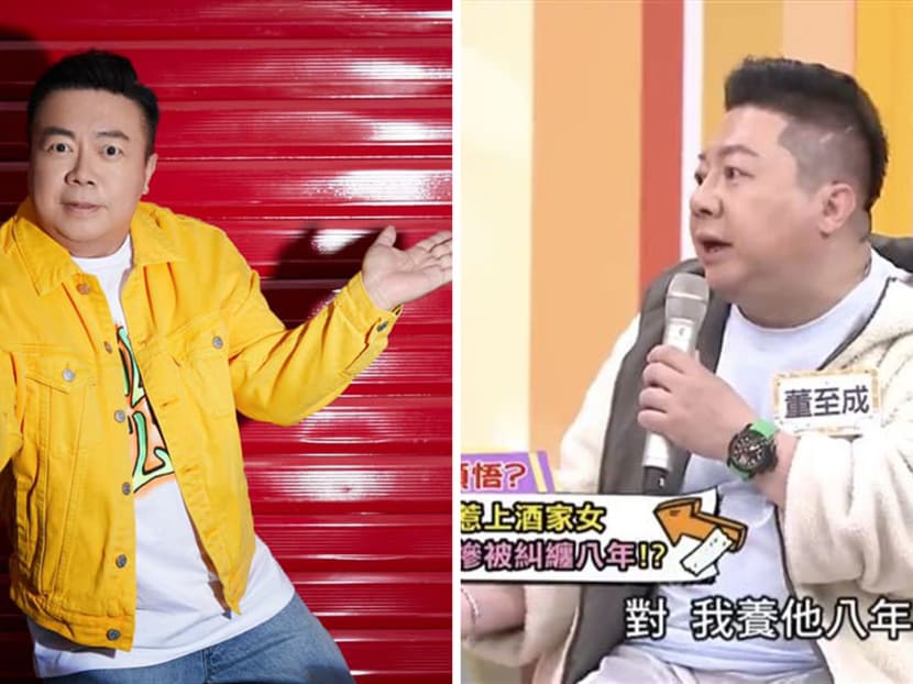 Taiwanese comedian Dong Zhicheng dated a bar hostess for eight years and she ended up taking over his house 