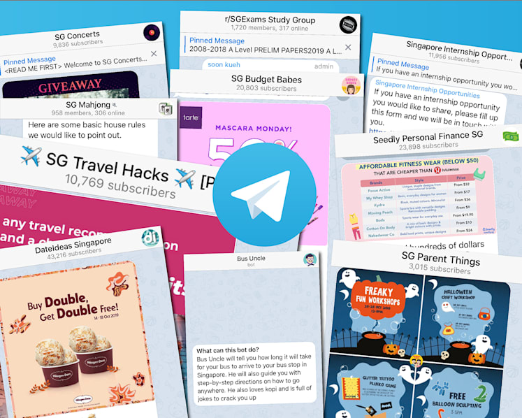 From food promos to porn and terrorism: The good and evil of Telegram groups