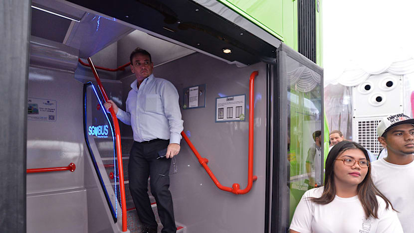 New double-decker buses to have two exits, two staircases