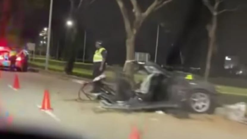 Lelaki 26 tahun maut berikutan nahas di CTE; video papar kereta terbelah dua