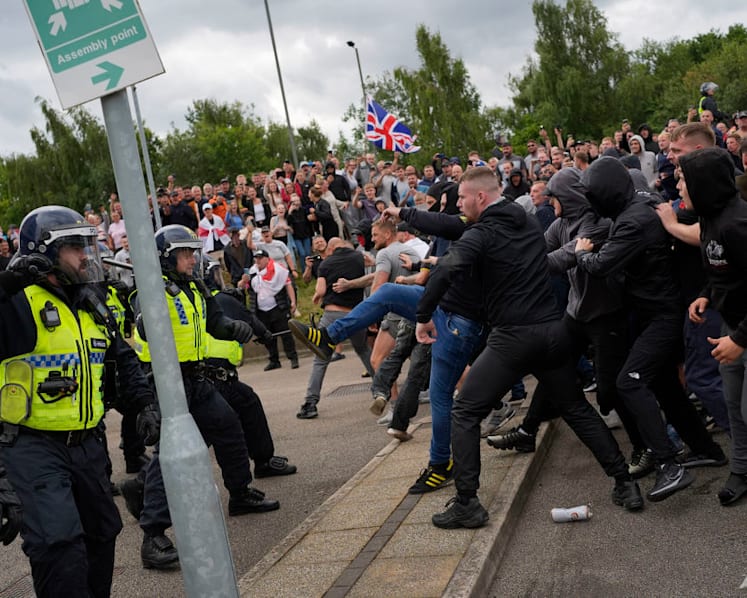 Commentary: UK far-right riots show online propagandists know how to work their audience 