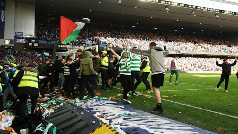 Fans clash after Celtic beat Rangers in Scotland's 'Old Firm' derby