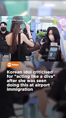 Can you really judge a person from a single video?  #8dayssg #8dayssgasianent #kpopidol #airport #diva 