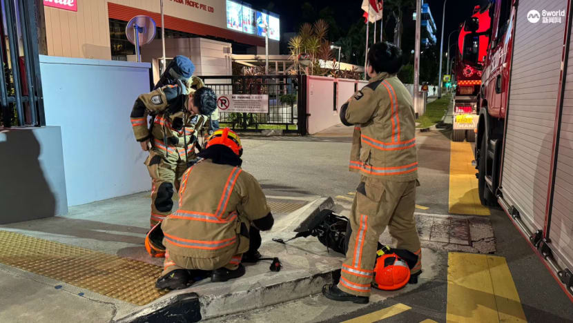Fire at Loyang data centre, SCDF operations still ongoing after a day Fire at Loyang data centre, SCDF operations still ongoing after a day