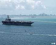 US aircraft carrier departs Thailand after port call