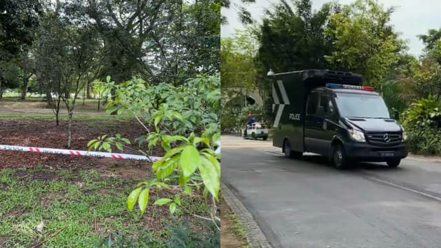 裕廊湖花园出现浮尸