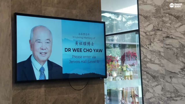 衣着朴素 开会五分钟搞定 社团领袖吊唁追忆黄祖耀点滴