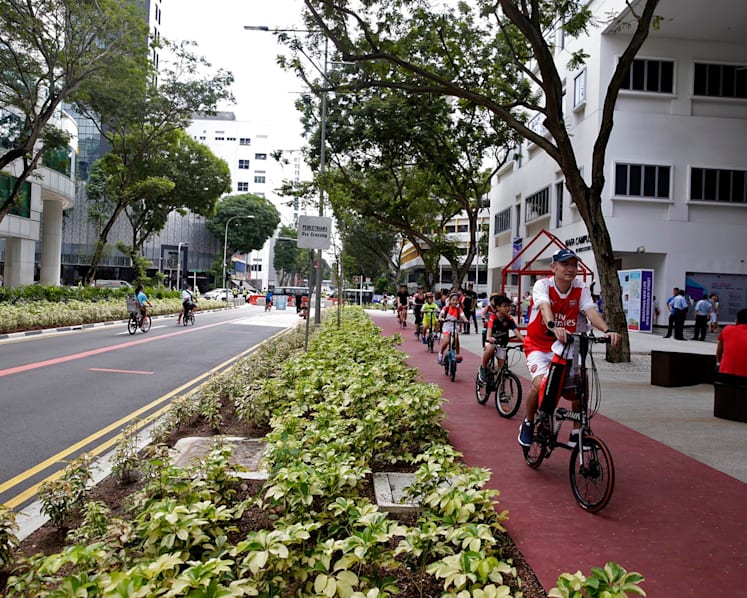Cycling network for central Singapore in the works