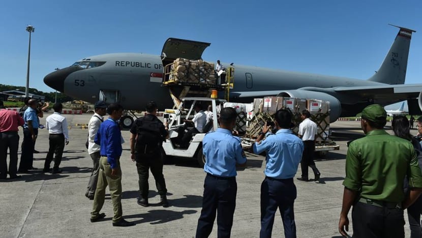 Singapore sends tents and other supplies to refugees in Bangladesh