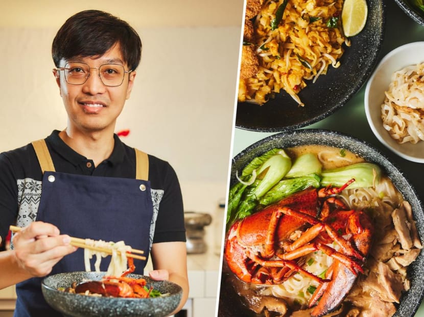 Hor Fun With Lobster & Salted Egg Chicken Cutlet By Ipoh-Born Chef At ...