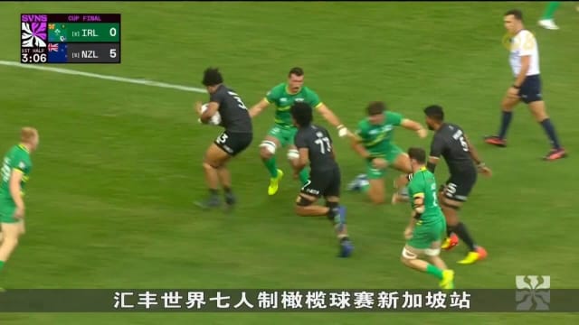 汇丰世界七人制橄榄球赛 新西兰夺男女分站冠军