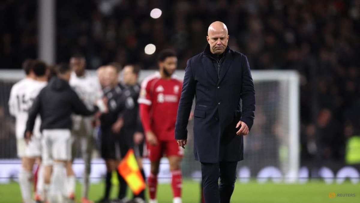 Liverpool’s Slot says boring jibes are hard to hear